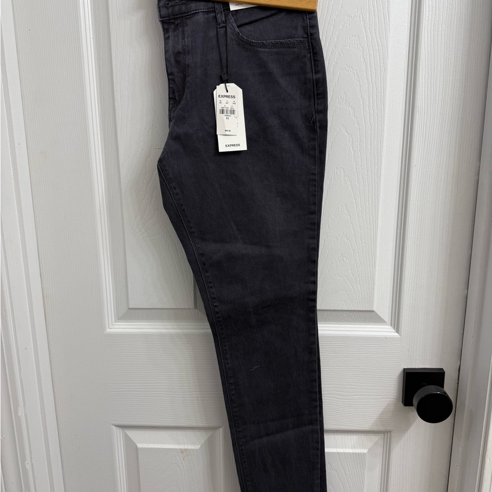 Express Women’s Charcoal Skinny Jeans